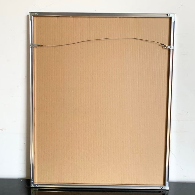 Framed Signed Print Photo Copy Phase I, by Denis Masi 43/100 For Sale - Image 10 of 11