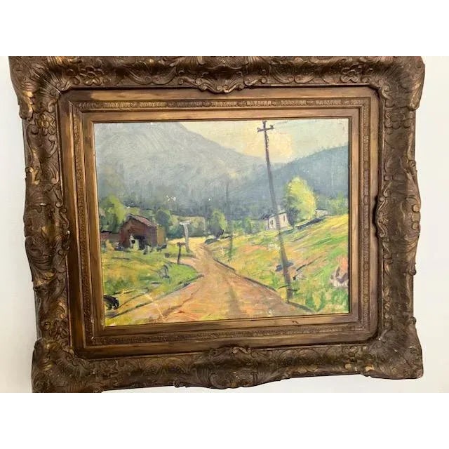 Green Cecil Chichester (New York, 1891-1963) "Fall Gaiety" C.1920 For Sale - Image 8 of 8