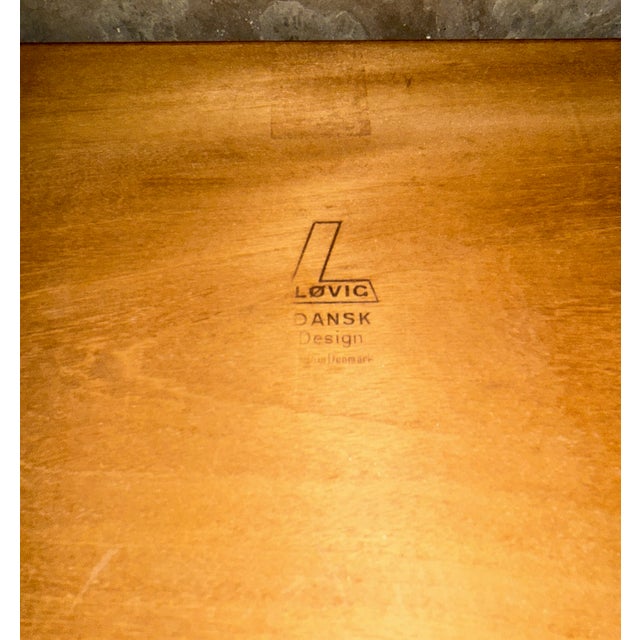 1960's Peter Lovig Nielsen Danish Modern Floating Top Executive Desk For Sale - Image 12 of 12