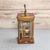 Miniature French Carriage Clock With Champleve (Cloisonné Enamel) Enamel Antique Brass Clock Made in France For Sale - Image 9 of 10
