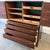 Wood Vintage 1960s Danish Mid-Century Rosewood Brass Hinge High Chest by Svend Langkilde For Sale - Image 7 of 11