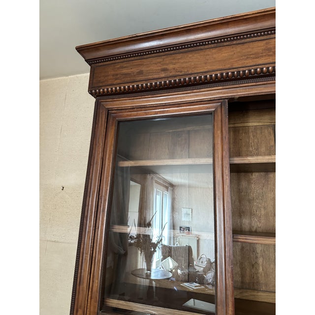 Walnut Display Case, 1850s For Sale - Image 6 of 14