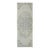 Green Overdyed Vintage Runner - 2`6″ X 7`7″ For Sale