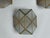 Gold and Satin Glass Geometic Wall Sconces by Wilhelm Vest Wahl, 1970s, Set of 3 For Sale - Image 10 of 16