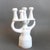 White Sculptural Ceramic Pottery Porter Candleholder by Jacques Pouchain for Atelier Dieulefit, 1960s-1970s For Sale - Image 8 of 18