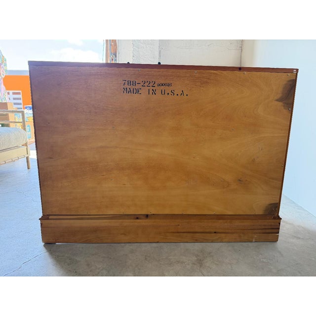Vintage Link-Taylor Solid Pine Wood 17-Drawer Dresser For Sale - Image 17 of 17