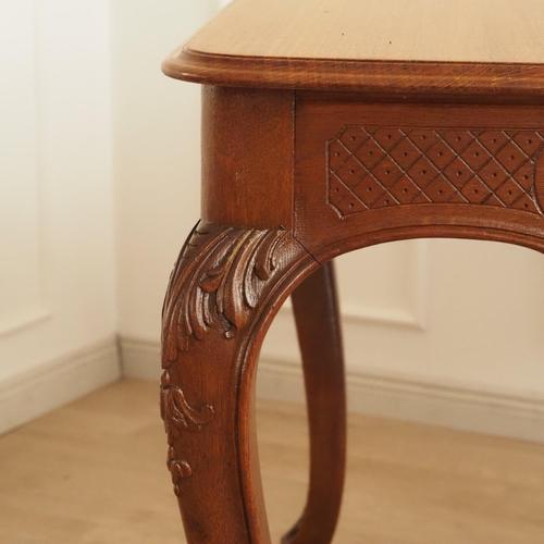 Antique French Country-Style Oak Dining Table, 1890s For Sale - Image 14 of 18