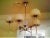 White & Chrome Reggiani Italian Chandelier For Sale - Image 5 of 10
