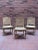Vintage French Provincial Cane Louis XV Style Wood Dining Chair. Three Available For Sale In Chicago - Image 6 of 8