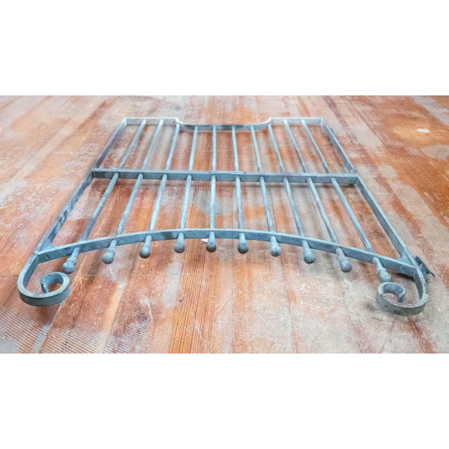 20th Century Verdigris Bronze Bank Postal Teller Gate by Syracuse Wireworks For Sale - Image 12 of 18