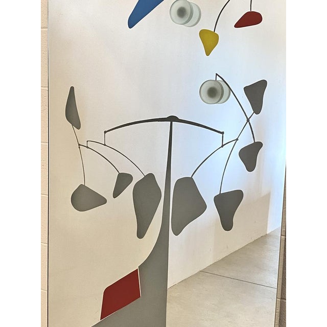 Backlit Mirror Coat Rack, 1980s For Sale - Image 15 of 18