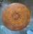 Intricate Inlay round table. Antique with mixed hardwoods in their natural colors to create a beautiful sunburst design....