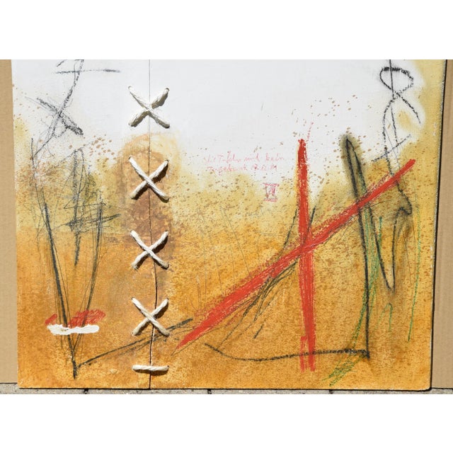 Textile Klaus Neuper, The Panels Are Not a Diary, 1989, Mixed Media For Sale - Image 7 of 17