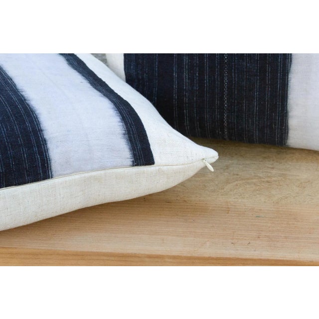 Hmong Mountain Handwoven Pillows, Set of 2 For Sale In Los Angeles - Image 6 of 8