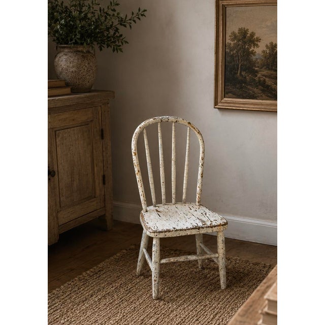 A quintessential piece of authentic Shabby Chic history. This vintage Rachel Ashwell Shabby Chic Couture side chair...