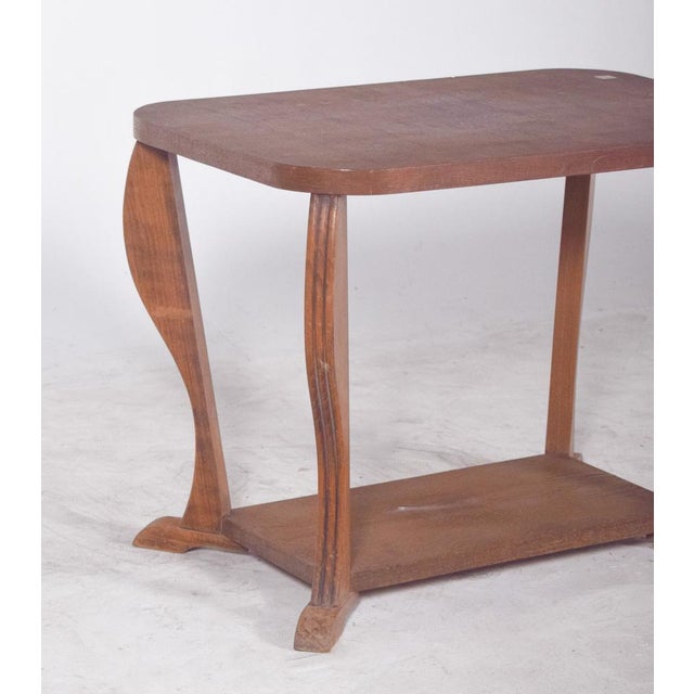 Vintage Portuguese Art Deco Coffee Table, 1920s For Sale - Image 4 of 7