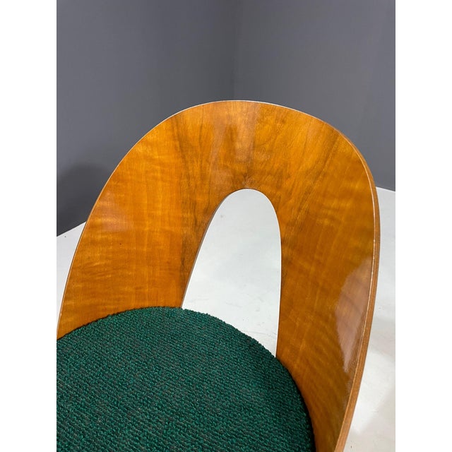 Antonín Šuman Chairs in Original Green Fabric by Antonín Šuman for Tatra, Czechoslovakia, 1970s, Set of 2 For Sale - Image 6 of 10