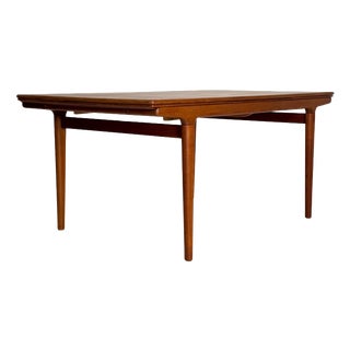 Extendable Dining Table in Teak by Johannes Andersen for Uldum Møbelfabrik, 1960s For Sale