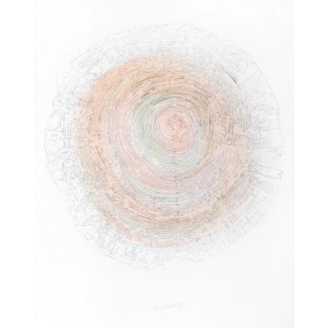 Alan Sonfist Lithograph - Tree Trunk Series For Sale