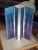 Plastic Blue Acrylic Glass Skyline Table Lamp from New Lamp, Italy, 1970s For Sale - Image 7 of 7