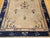 Antique Chinese Peking Rug, Hand-Knotted Wool Pile, Pale Tan & Blue, 9' x 12' For Sale - Image 16 of 18