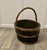 Copper and Oak Bucket for Coal or Logs, 1890s For Sale - Image 3 of 8