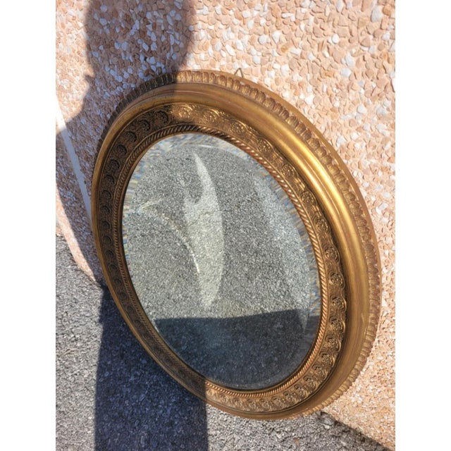 Baroque Baroque Style Mirror with Gilt Frame, 1960s For Sale - Image 3 of 9