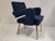 Blue President Chairs by Jacques Adnet, 1950s, Set of 2 For Sale - Image 8 of 13