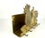 Brass Vintage Brass Pineapple Wall Rack With Hooks, Hollywood Regency Key Holder For Sale - Image 8 of 10