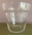Modern Pair of Late 20th Century Clear Glass Tiffany & Co. Flower Pots For Sale - Image 3 of 6