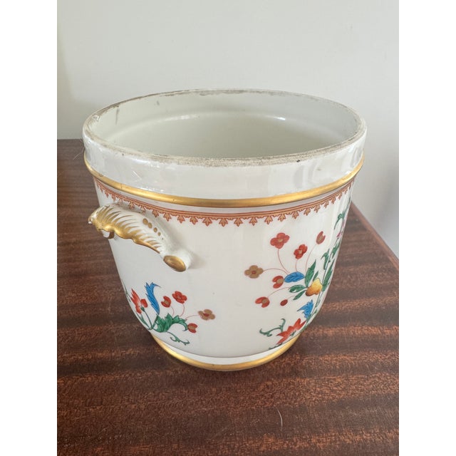 Tiffany and Co. 20th Century Porcelain De Paris Tiffany Cachepot For Sale - Image 4 of 12