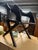 Antique Carved Oak Glastonbury Cross Stretcher Chair, 1890s, in Good conditions. Designed 1890 to 1919