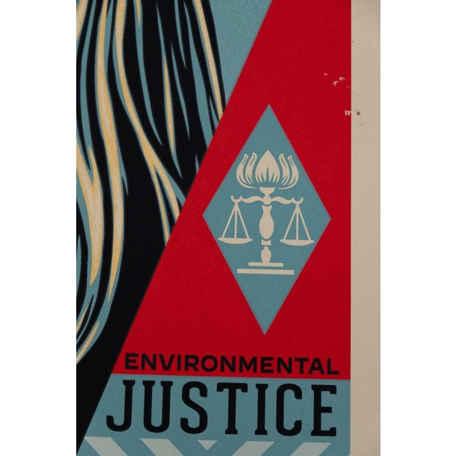 Shepard Fairey, Environment Justice, Lithograph For Sale - Image 6 of 9