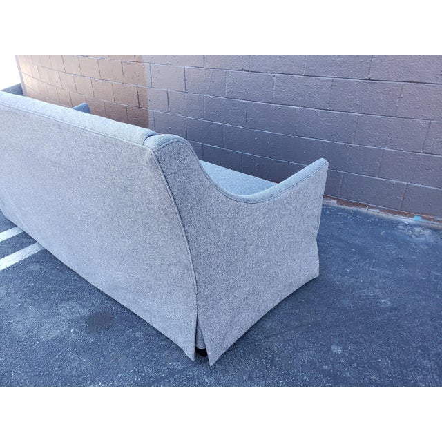Textile Hd Buttercup Slope-Arm Sofa For Sale - Image 7 of 9
