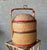 Mid 20th Century Circa 1960/1970 Chinese Rattan & Bamboo Two-Tier Betrothal / Wedding Basket For Sale - Image 5 of 18