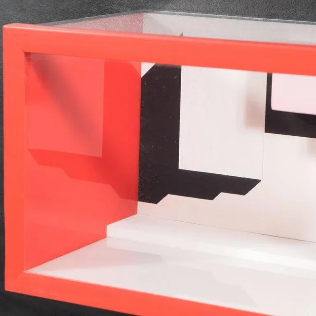 Wood Mid-Century Multimedia Constructivist Style Box Sculpture For Sale - Image 7 of 9