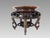1980's Chinese Solid Rosewood Hand Carved & Pierced Display Stand or Pedestal, Shanghai For Sale In Tampa - Image 6 of 11