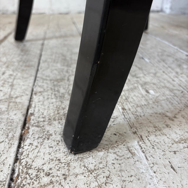 Mid-Century Modern Set of 4 Milo Baughman Arm Dining Chairs For Sale - Image 3 of 12