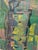 Mexican 1960s Alfred Salve Signed Block Print For Sale - Image 3 of 9