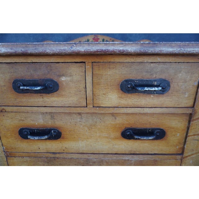 1920s Original Monterey a-Frame Dresser, Rare Form For Sale In Los Angeles - Image 6 of 8