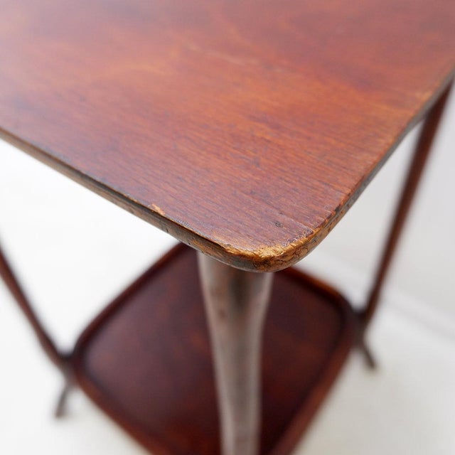 Art Nouveau Bentwood No. 960 Side Table by J. & J. Kohn, 1920s For Sale - Image 6 of 16