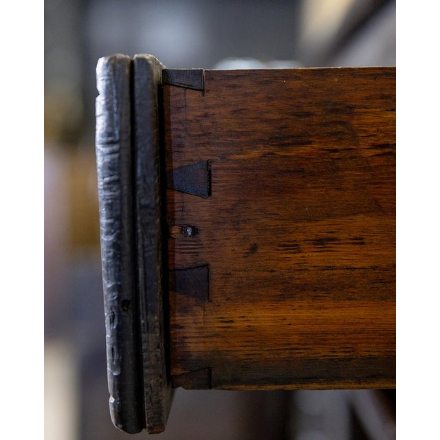19th Century Carved Oak Sideboard Buffett For Sale - Image 13 of 13