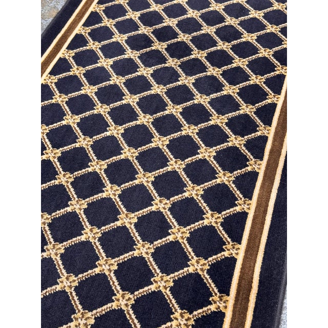 Textile 2ft 7in × 9ft 6in Karastan Wool Runner Rug For Sale - Image 7 of 12