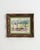1940s Watercolor on Panel Parisian Landscape For Sale - Image 5 of 8