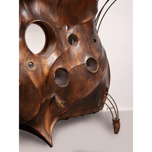 Surrealistic Bar with Glass Lens and Fish Decor, 1980s For Sale - Image 3 of 18