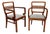 Art Deco Walnut Armchairs, Bohemia, 1930s, Set of 2 For Sale