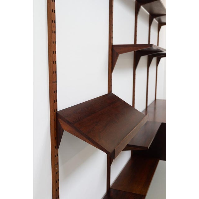 Vintage Danish Pau Ferro Modular Wall Unit by Poul Cadovius for Cado, 1960s For Sale - Image 12 of 18