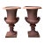 Vintage Cast Iron Garden Urns - Pair For Sale