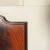 These superb beds feature gorgeous bookmatched mahogany headbboards and footboards. This set of twin beds was custom made...