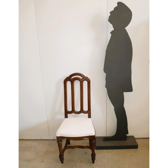 Antique Early 20th Century Walnut Chairs, Set of 6 For Sale - Image 5 of 17